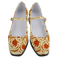 Ornamental Flowers Women s Mary Jane Shoes by Eskimos