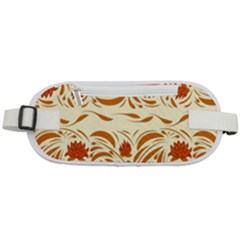 Ornamental Flowers Rounded Waist Pouch by Eskimos