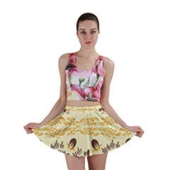 Decorative Flowers Mini Skirt by Eskimos