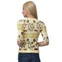 Decorative flowers Quarter Sleeve Raglan Tee View2