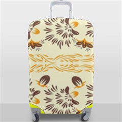 Decorative Flowers Luggage Cover (large) by Eskimos