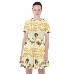 Decorative Flowers Sailor Dress by Eskimos