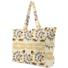 Decorative Flowers Simple Shoulder Bag by Eskimos