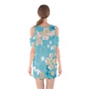 Floral Pattern Shoulder Cutout One Piece Dress View2