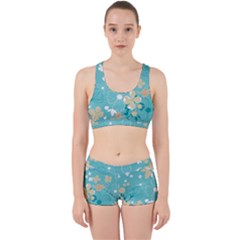 Floral Pattern Work It Out Gym Set by ExtraGoodSauce