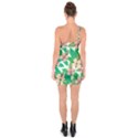 Floral Pattern One Soulder Bodycon Dress View2