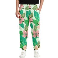 Floral Pattern Men s Elastic Waist Pants