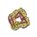 Leaves Pattern Velvet Scrunchie View1