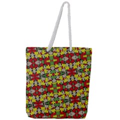 Leaves Pattern Full Print Rope Handle Tote (large) by ExtraGoodSauce