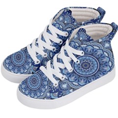 Mandela Flower Kids  Hi-top Skate Sneakers by ExtraGoodSauce