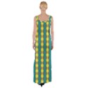 Native American Pattern Thigh Split Maxi Dress View2