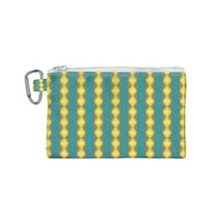 Native American Pattern Canvas Cosmetic Bag (small)