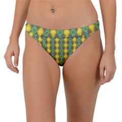 Native American Pattern Band Bikini Bottom by ExtraGoodSauce