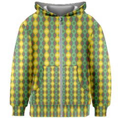 Native American Pattern Kids  Zipper Hoodie Without Drawstring