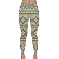 Native American Pattern Classic Yoga Leggings by ExtraGoodSauce