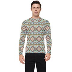 Native American Pattern Men s Long Sleeve Rash Guard