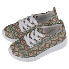 Native American Pattern Kids  Lightweight Sports Shoes by ExtraGoodSauce