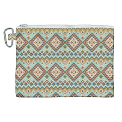 Native American Pattern Canvas Cosmetic Bag (xl) by ExtraAwesomeSauce