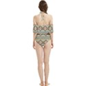 Native American Pattern Halter Flowy Bikini Set  View2