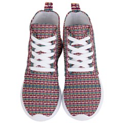 Native American Pattern Women s Lightweight High Top Sneakers by ExtraGoodSauce