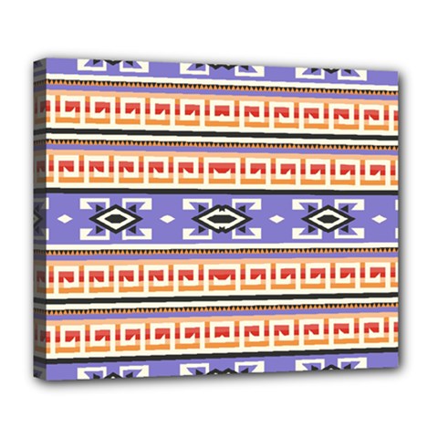 Native American Pattern Deluxe Canvas 24  X 20  (stretched) by ExtraAwesomeSauce