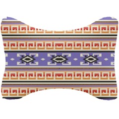 Native American Pattern Seat Head Rest Cushion by ExtraGoodSauce