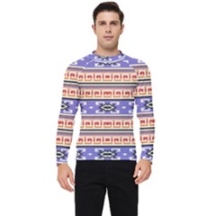 Native American Pattern Men s Long Sleeve Rash Guard