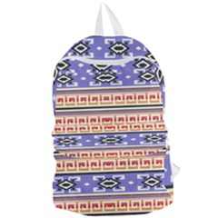 Native American Pattern Foldable Lightweight Backpack by ExtraGoodSauce