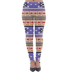 Native American Pattern Lightweight Velour Leggings by ExtraGoodSauce