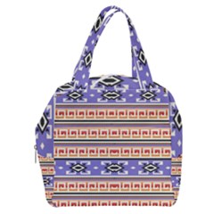 Native American Pattern Boxy Hand Bag by ExtraGoodSauce