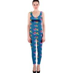 Rainbowcolor One Piece Catsuit by Sparkle