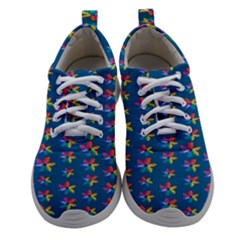 Rainbowcolor Athletic Shoes by Sparkle