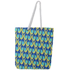 Catmoon Full Print Rope Handle Tote (large) by Sparkle