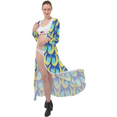 Catmoon Maxi Chiffon Beach Wrap by Sparkle