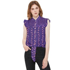 Sparkles Frill Detail Shirt