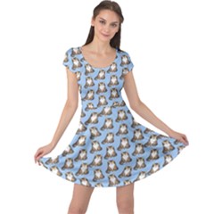 Cats Catty Cap Sleeve Dress by Sparkle