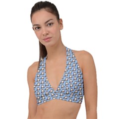 Cats Catty Halter Plunge Bikini Top by Sparkle