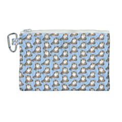 Cats Catty Canvas Cosmetic Bag (large)