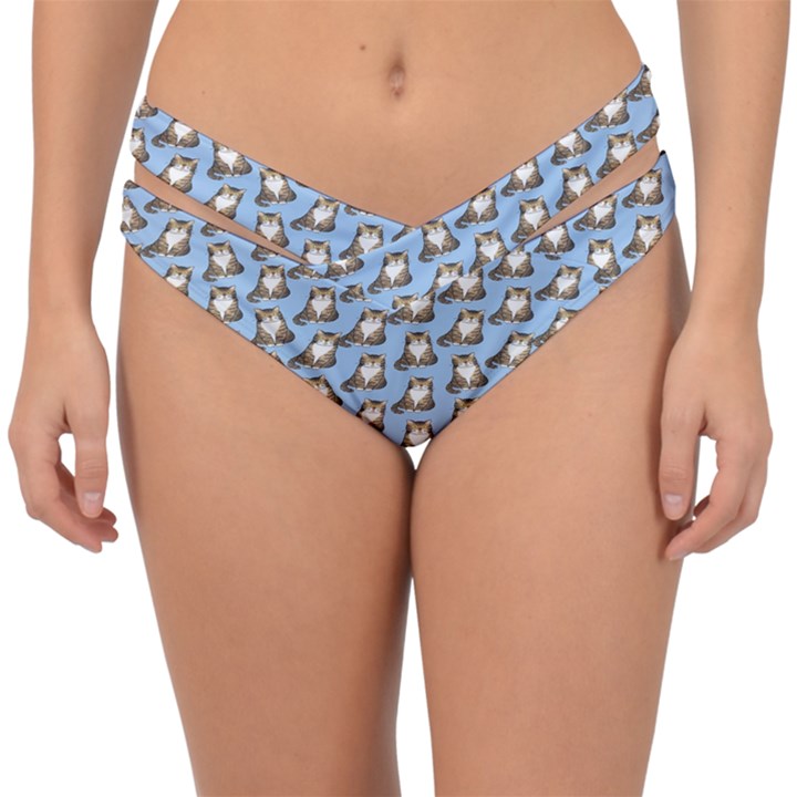 Cats Catty Double Strap Halter Bikini Bottom