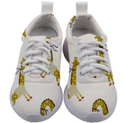 Giraffes Kids Athletic Shoes by EvgeniiaBychkova