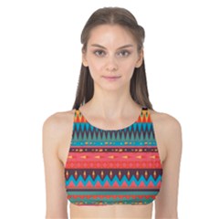 Native American Pattern Tank Bikini Top by ExtraGoodSauce