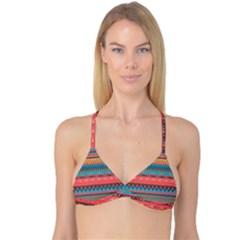 Native American Pattern Reversible Tri Bikini Top by ExtraGoodSauce