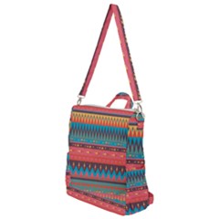 Native American Pattern Crossbody Backpack by ExtraAwesomeSauce