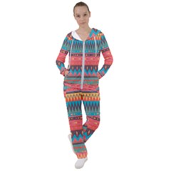 Native American Pattern Women s Tracksuit by ExtraGoodSauce