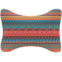 Native American Pattern Seat Head Rest Cushion by ExtraGoodSauce