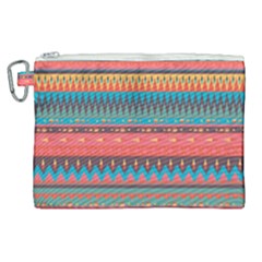 Native American Pattern Canvas Cosmetic Bag (xl) by ExtraAwesomeSauce