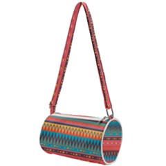 Native American Pattern Mini Cylinder Bag by ExtraAwesomeSauce