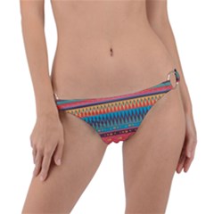 Native American Pattern Ring Detail Bikini Bottom by ExtraAwesomeSauce