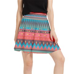 Native American Pattern Waistband Skirt by ExtraGoodSauce