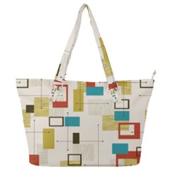 Retro Pattern Vintage Full Print Shoulder Bag